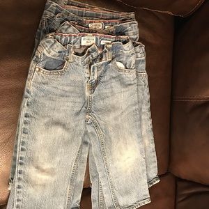 Lot of 6 pair of jeans - 3T